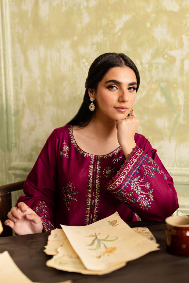 Viola 2Pc - Embroidered Dress