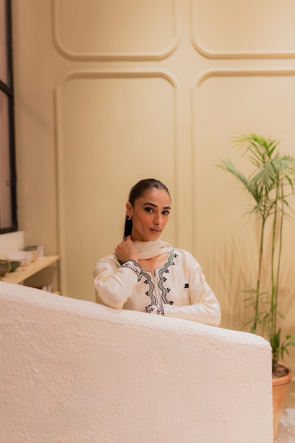 Amavi Bloom 3 Pc Embroidered Dress