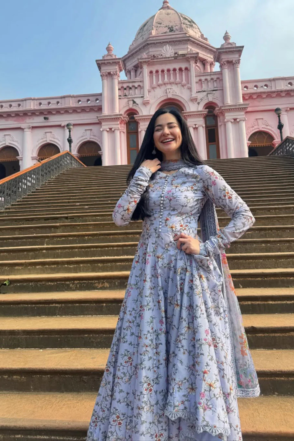 Ataliah 3 Pc Embroidered Dress